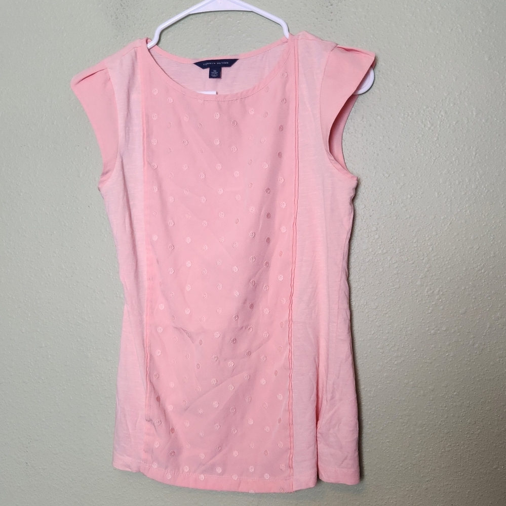 Tommy Hilfiger Swiss Dot Top Size XS